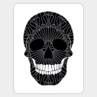 Skull and Mandala Sticker